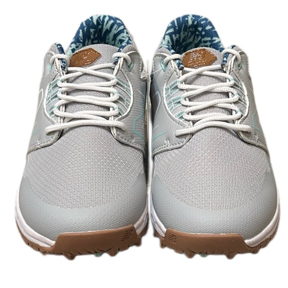 New Balance Women's Gray and White Golf Sneakers - Picture 3 of 10